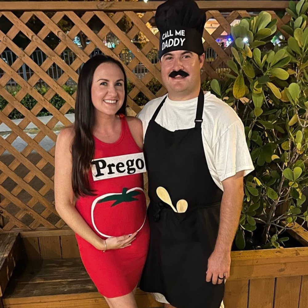Prego dress , Halloween costume , maternity